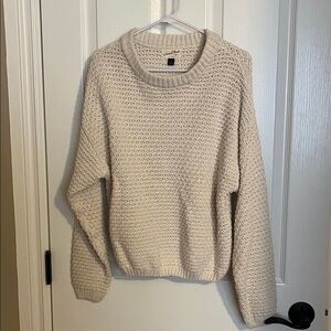 Universal Thread Cream Knit Pullover